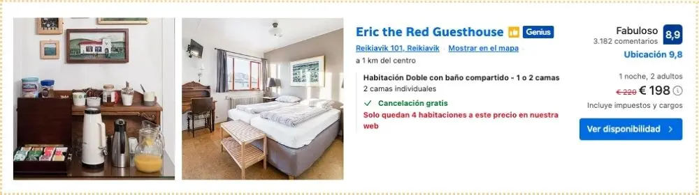 Guesthouse en Reikiavik