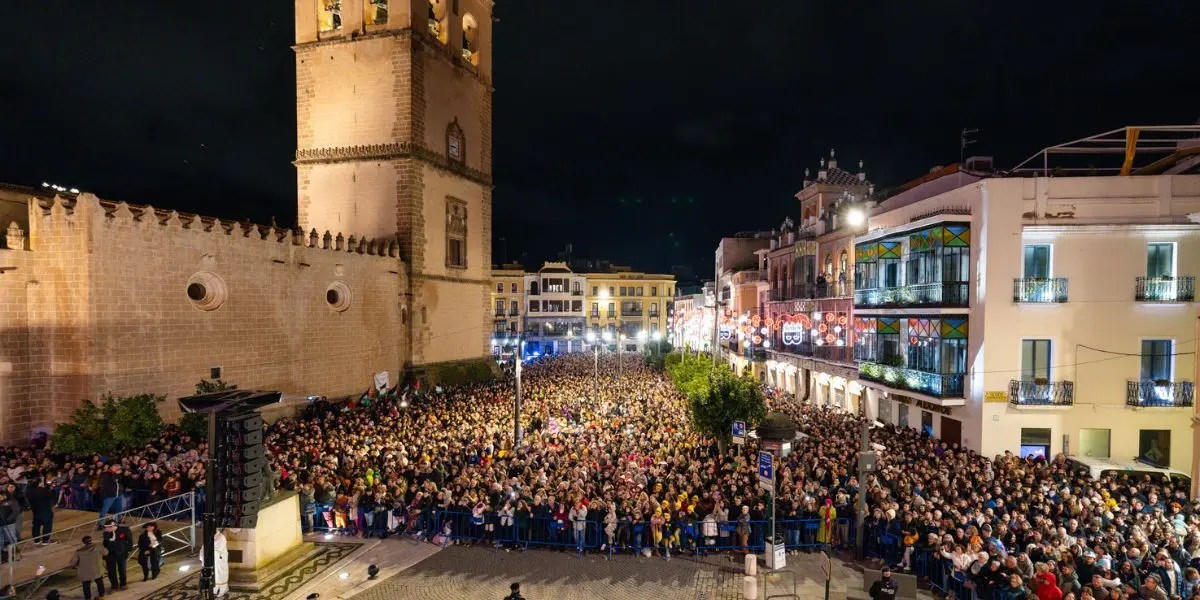 Pregón del carnaval en Badajoz